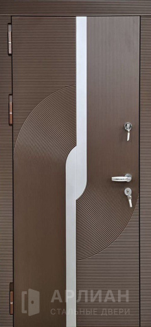 Фото №2 «Морозостойкая дверь с терморазрывом уличная для частного дома  №12»