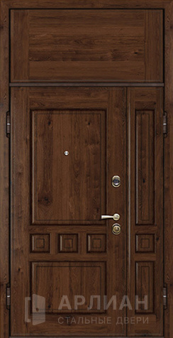 Фото «Дверь с фрамугой МДФ-панель с двух сторон  №19»